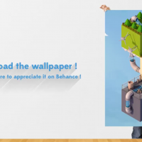 c4d low poly 低多边形风格