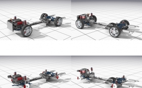 汽车开关门详细拆解动画3D模型 Dosch 3D: Car Details 2015