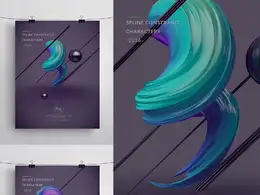 C4D甜美肌理文字制作中文教程（含工程文件）