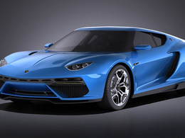 兰博基尼 Asterion 2014款 LPI910-4 Concept跑车C4D模型 Lamborghini Asterion