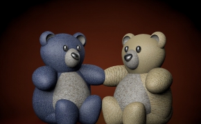 布熊/泰迪熊C4D模型 Teddy-Bear 3dmodel