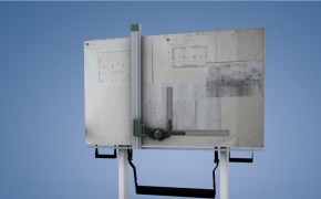 绘图架C4D模型 The model of 3D drawing frame