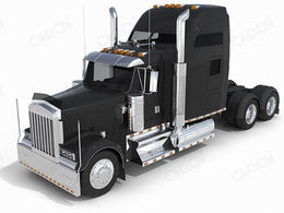 美国巨无霸大卡车 truck 3d model