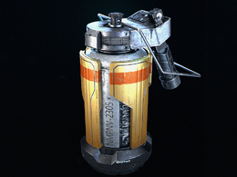 手榴弹3D模型 Grenade 3d model