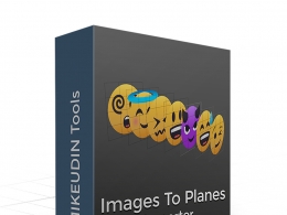 C4D导入图片平面插件 Images To Planes Importer v1.6