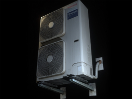 空调外挂机C4D模型 airconditioner