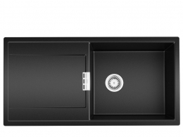 单槽D-100L厨房水槽Schock厨具3D模型素材下载Mono D-100L Kitchen Sink by Schock