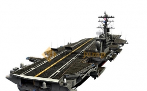 史坦尼斯号航空母舰3D模型 带贴图 USS John C. Stennis CVN-74 3D Model