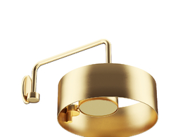 卧室金属壁灯c4d模型下载