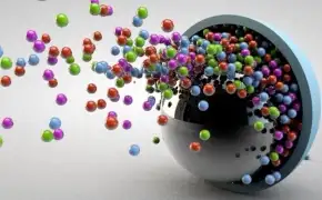C4D从碗里洒出的圆球动画视频教程