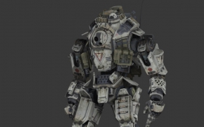 泰坦陨落高精度C4D模型