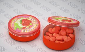 糖果盒C4D模型 candy