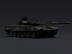 坦克装甲车C4D模型Panzer