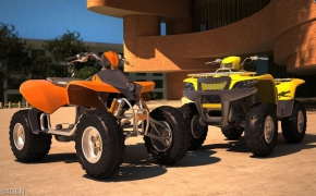 摩托车3D模型 Archmodels 3D Mode 93