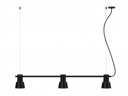 Zero构成系列小号金属罩轨道吊灯3D模型素材下载Compose Rail Pendant Light Small Met