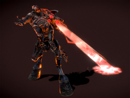 抽象骑兵战士four-horsemen-34-war