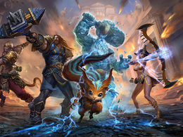 143套C4D竞技游戏《神之浩劫(Smite)》角色模型合集