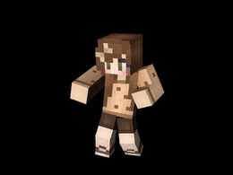 MC我的世界像素模型：练武的人C4D模型