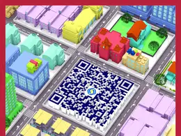 C4D练习——立体效果二维码建模渲染