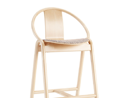 再次低吧台凳313高脚凳（Ton品牌）3D模型素材下载Again Lower Barstool 313 by Ton