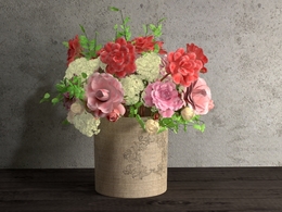 室内装饰插花C4D模型 Floral arrangement