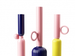 梅森达达约瑟芬烛台套装3D模型素材下载Josephine Candleholder Set by Maison Dada