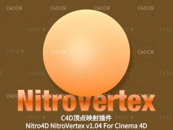 C4D顶点映射插件 Nitro4D NitroVertex v1.04 For Cinema 4D R15-S22 Win/Mac解锁版