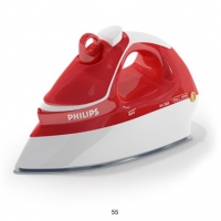 红色电熨斗C4D模型 Electric irons 3D model