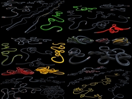 15个地面上的线路管子模型合集Wires floor