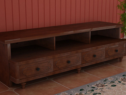 C4D VRAY室内实木家具渲染模型