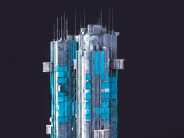 未来科幻赛博朋克高层建筑future architecture-14