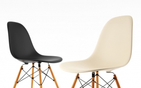 单椅,餐椅C4D模型 Side Chair by Vitra Eames