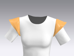 c4d模型女性衣服上衣Sleeves-21