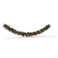 圣诞节装饰彩带C4D模型 Christmas ribbon 3D model