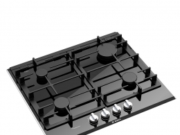 8系列60厘米燃气灶具3D模型素材下载Series 8th Gas Hob 60 cm PRP6A6D70 by Bosch