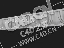 C4D欧式雕花角线雕花平线雕花角线模型_47