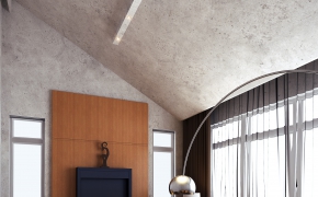 C4D for VR 室内阁楼效果图