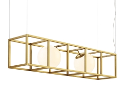 维特4号吊灯Rich Brilliant Willing设计3D模型素材下载Witt 4 Chandelier by Rich Bri