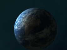 C4D高精度地球模型 Earth