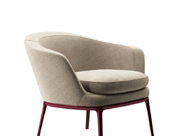 B&B意大利扶手椅CA77B3D模型素材下载Caratos Armchair CA77B by B&B Italia