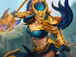 116套C4D竞技游戏《神之浩劫(Smite)》角色模型合集