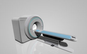 医院医疗器械：核磁共振仪C4D模型 MRi