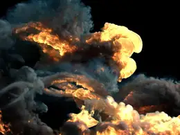 飞射的爆炸流径explosiafx flowtrails r16-r23 x-particles cycles4d
