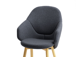 艾尔巴休闲扶手椅舒适座椅（Ton品牌）3D模型素材下载Alba Lounge Armchair by Ton