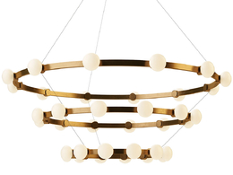 丰富明亮864-121212枝吊灯3D模型素材下载Cinema 864 121212 Chandelier by Rich Brill