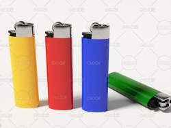 打火机C4D模型 Cinema 4D 3D Model Cigarette Lighter