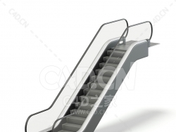 短程自动扶梯电梯 short_escalator