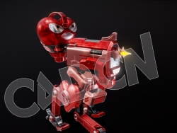 C4D红色心形卡通机关枪机器人动画模型 LoveJoy turrent
