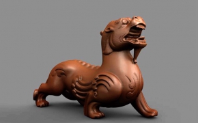 貔貅C4D模型 brave troops 3d model