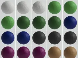 36个粘土贴图素材Material Clay Doh